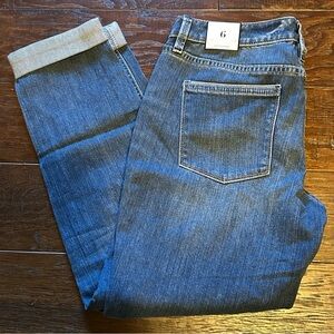White House Black Market WHBM Girlfriend Jeans 6 NWT